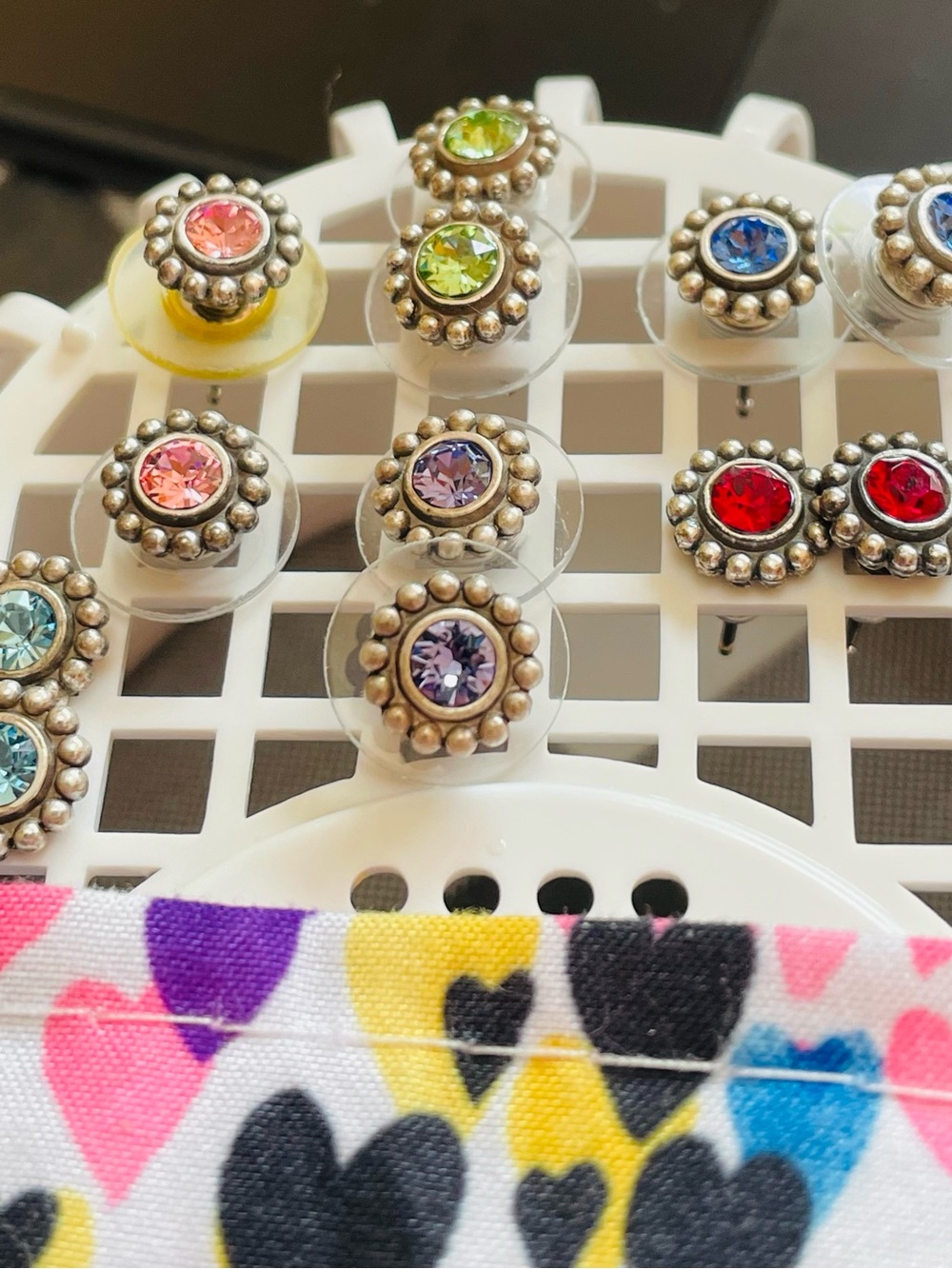 🖤 6x BRIGHTON Twinkle Mini Post Earrings - 6 pairs!